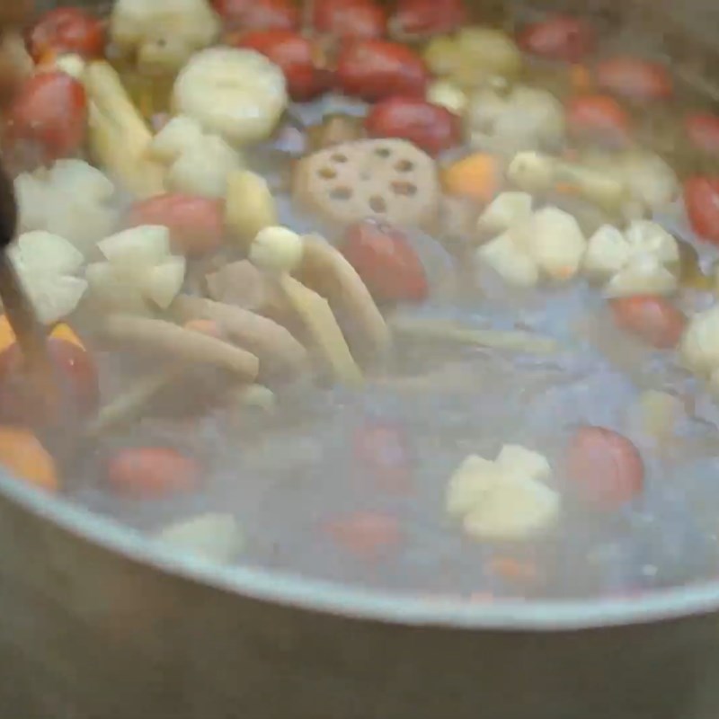 Step 4 Beef Brisket Stew with Fruits