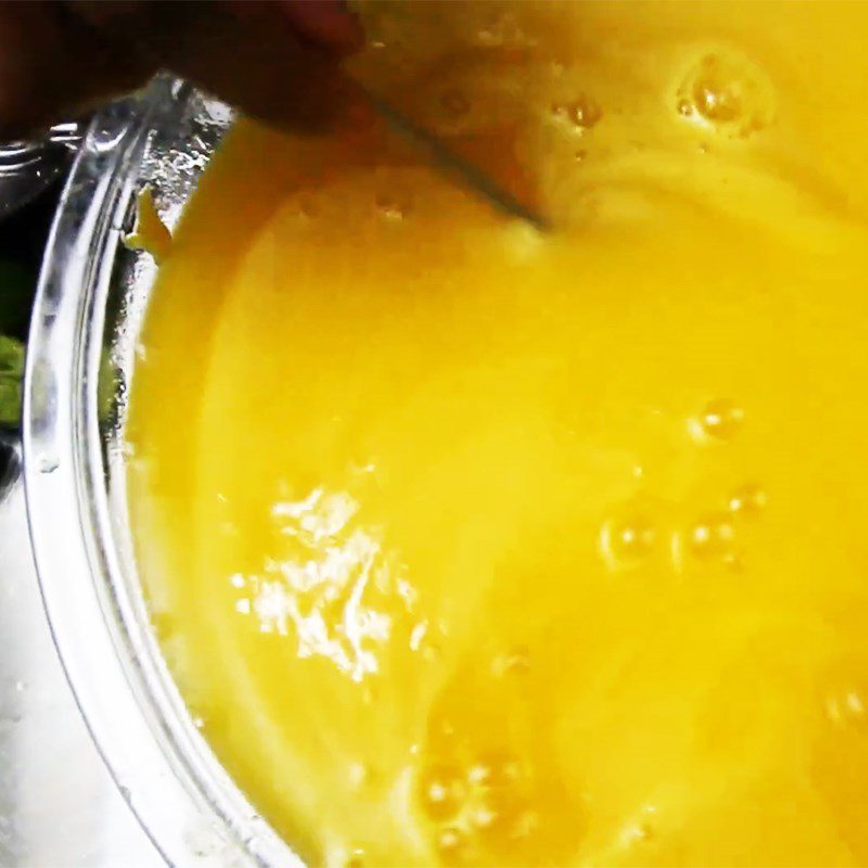 Step 4 Final product Passion fruit mango juice