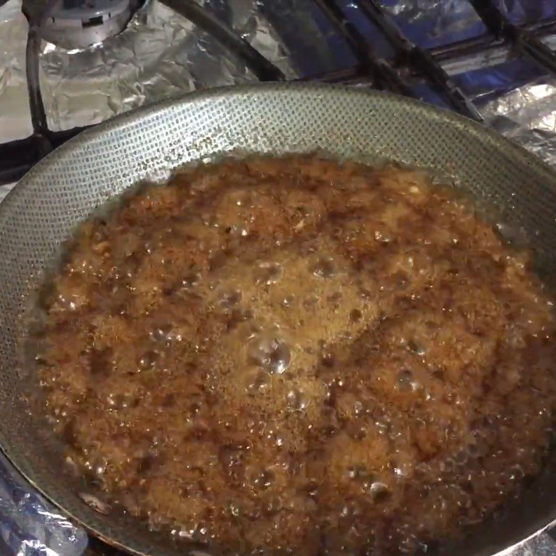 Step 4 Make the sauce for steamed flatfish with vermicelli