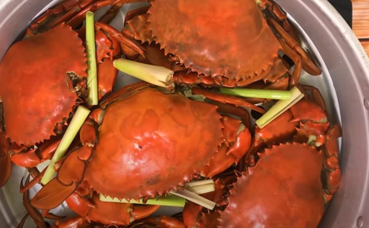 Step 2 Steamed Crab Beer Steamed Crab
