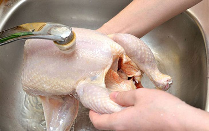 Step 1 Prepare chicken Clay Baked Chicken with Foil