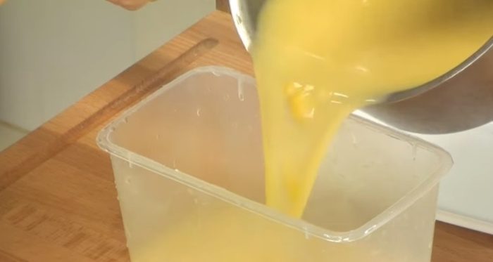 Step 4 Making Corn Ice Cream Fresh Milk Corn Ice Cream