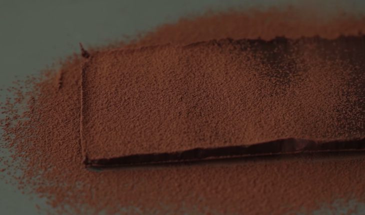 Step 4 Make chocolate nama to decorate Chocolate pudding