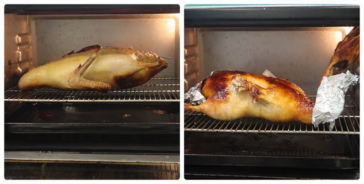 Step 5 Roasting Duck for Duck with Black Pepper Sauce