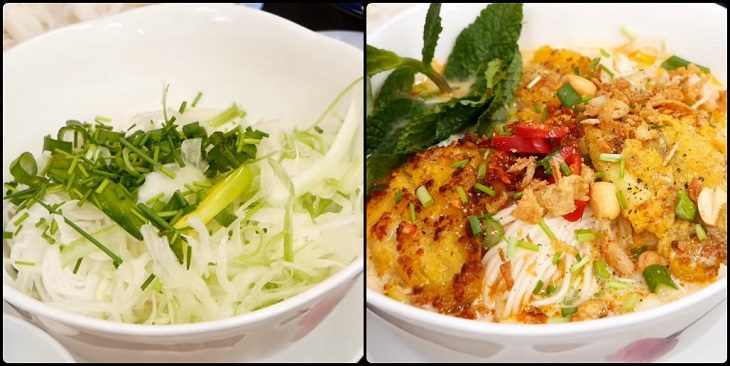 Step 6 Completion Lao-style fish noodles