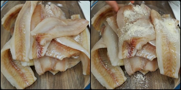Step 1 Prepare and marinate the fish for Lao-style fish noodle soup