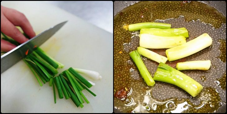Step 3 Sauté the ingredients Lao-style fish noodle soup