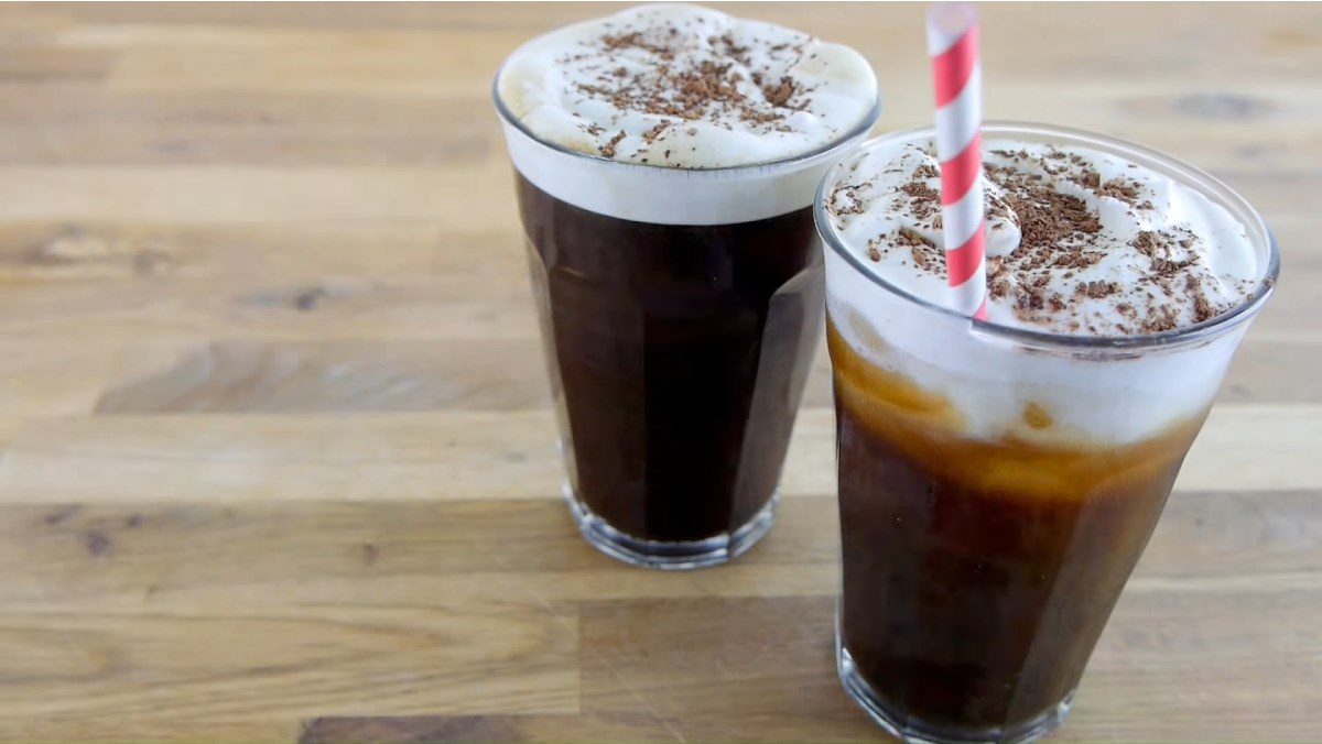 Salted coffee