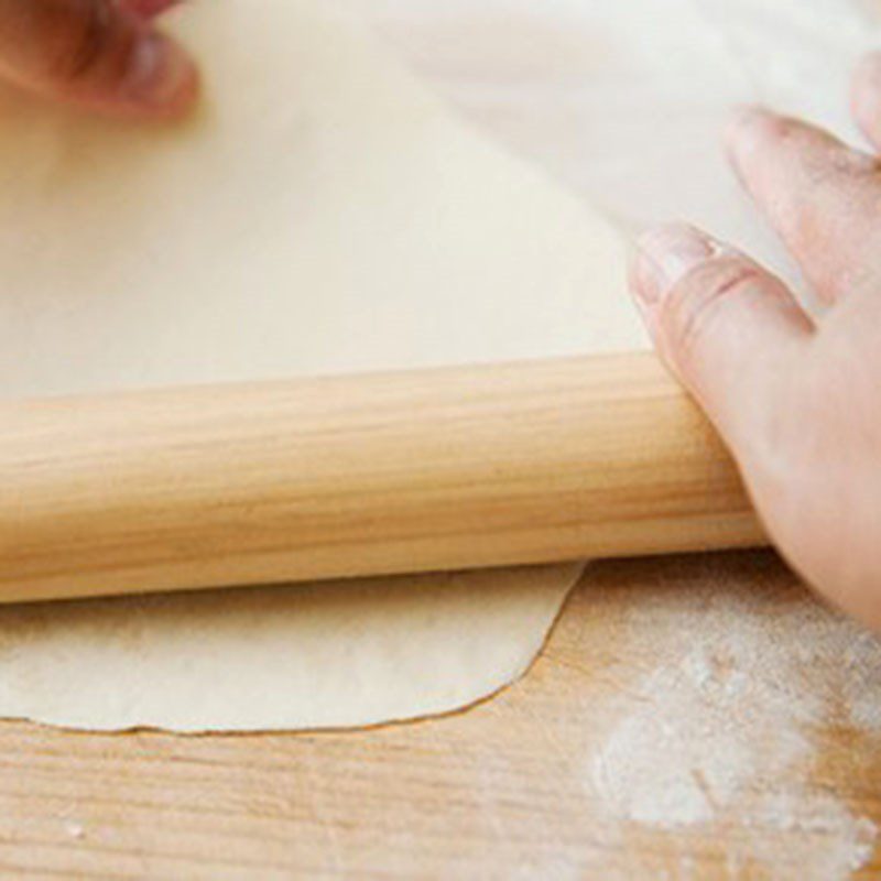 Step 4 Rolling dough for spring roll wrapper - crispy wrapper