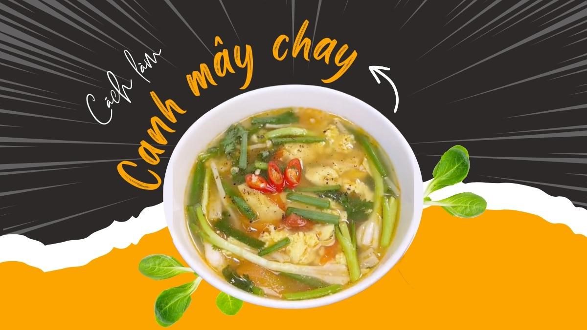 Vegetarian Cloud Soup (Recipe shared by Tiktok Green Vegetarian Kitchen)