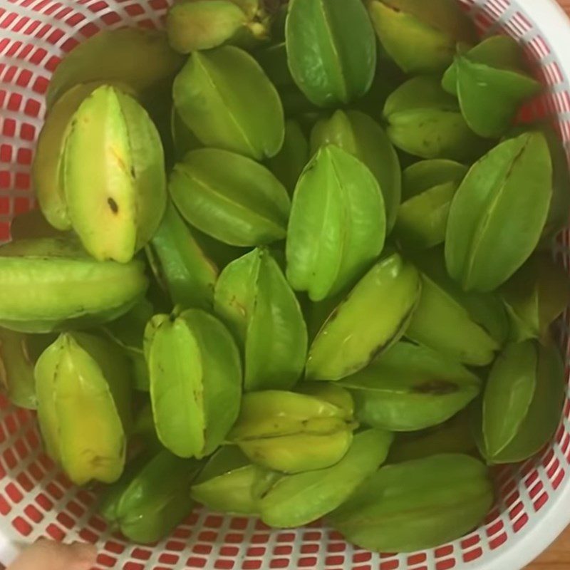 Step 1 Cutting Starfruit Starfruit Wine