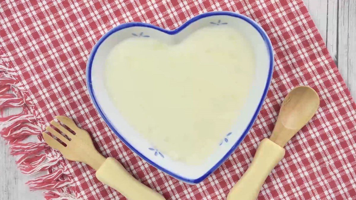 4 ways to cook delicious and nutritious bread porridge for babies that are easy to make 2 Milk Powder Bread Porridge