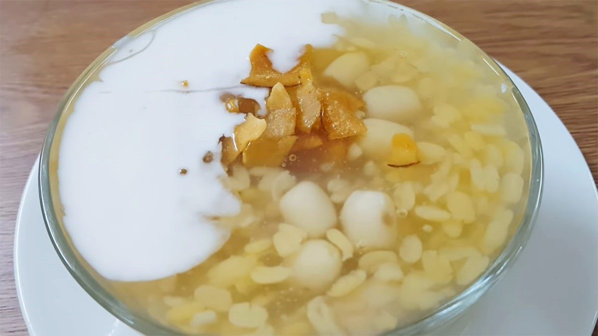 2 ways to cook fragrant and sweet green bean and lotus seed dessert for the whole family 2 Mung Bean and Lotus Seed Dessert
