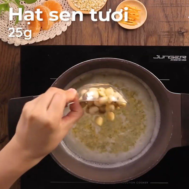 Step 4 Cook dessert Che luc tau xa