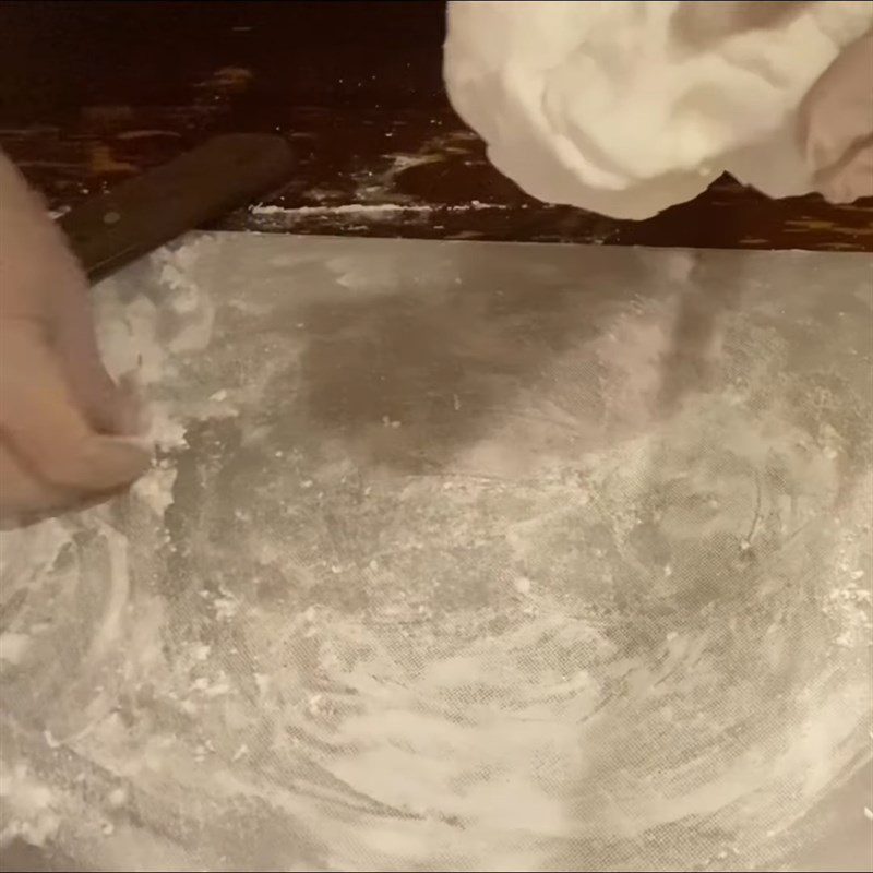 Step 2 Dividing the Dough and Shaping Tapioca Pudding