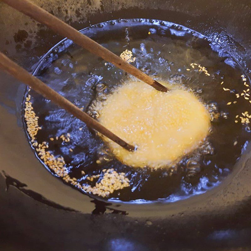Step 5 Frying the Fried Cake