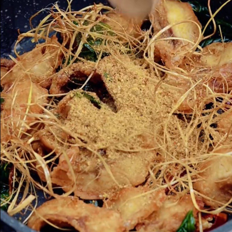 Step 3 Fried Fish Red Tilapia Fried with Hong Kong Salt