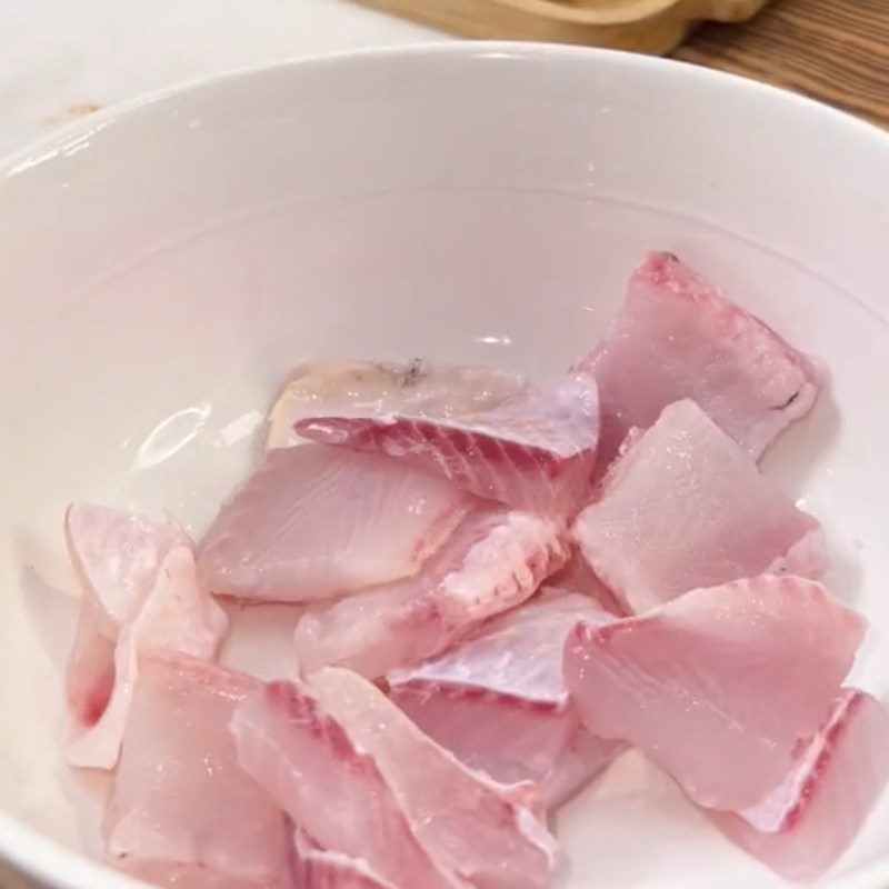 Step 2 Fry the fish for Red Tilapia with Orange Sauce (Recipe shared from Tiktok to cook with TasteVN)