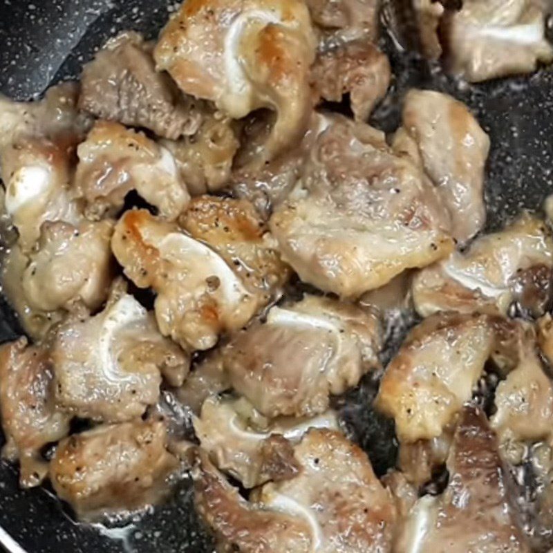 Step 3 Fried Ribs Stir-fried Ribs with Lemongrass and Chili
