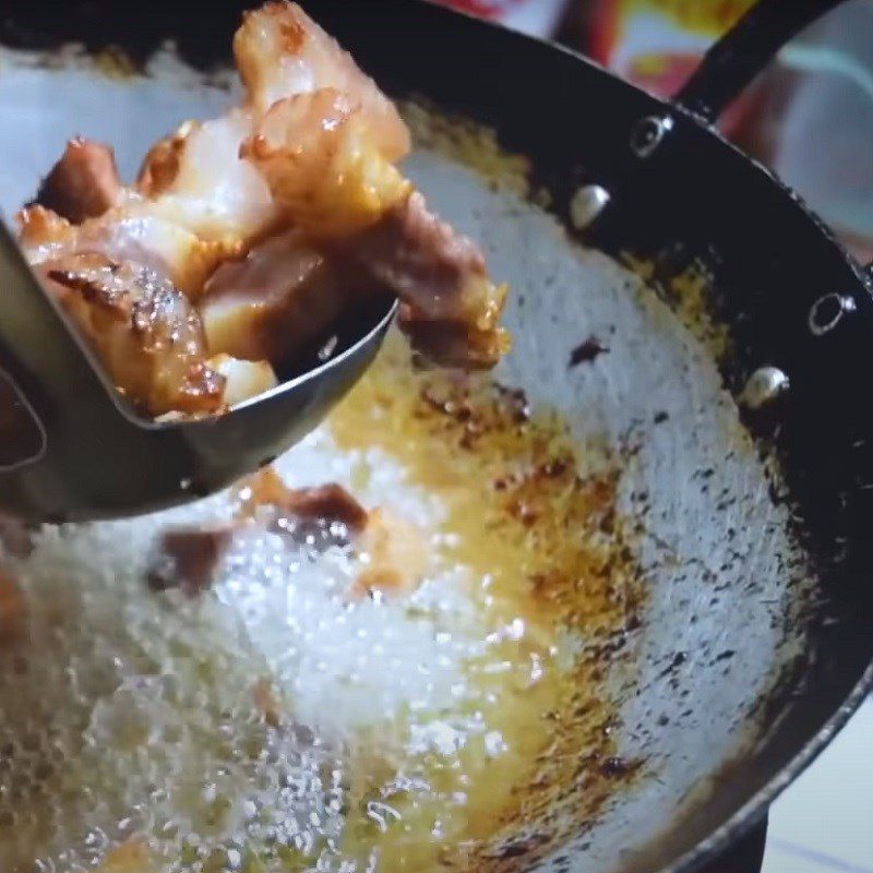 Step 3 Frying Fish Eggs