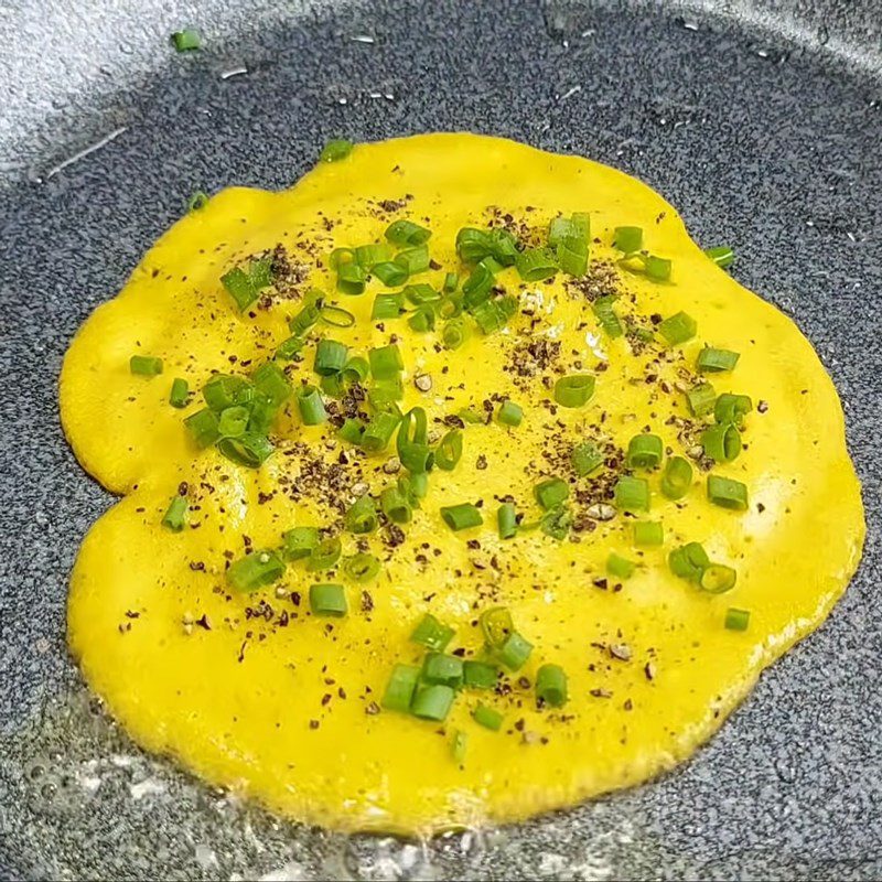 Step 4 Fry the eggs Vegetarian fried egg from mushrooms
