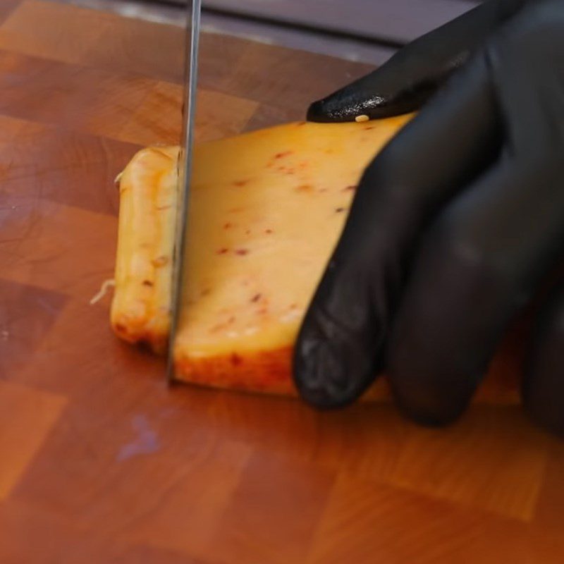 Step 2 Add ingredients Bell pepper baked with cheese
