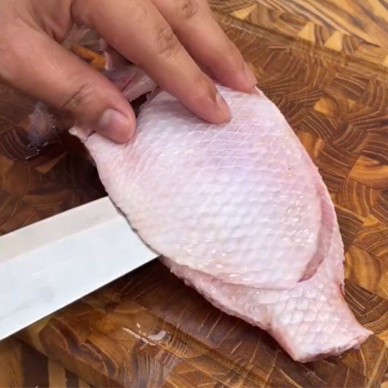 Step 1 Prepare the ingredients for Red Tilapia with Orange Sauce (Recipe shared from Tiktok to cook with TasteVN)