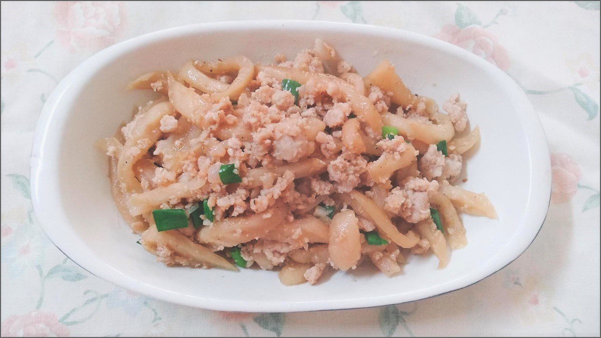 2 ways to make delicious and flavorful stir-fried pickled radish with meat for the whole family 13 Stir-fried pickled radish with minced meat