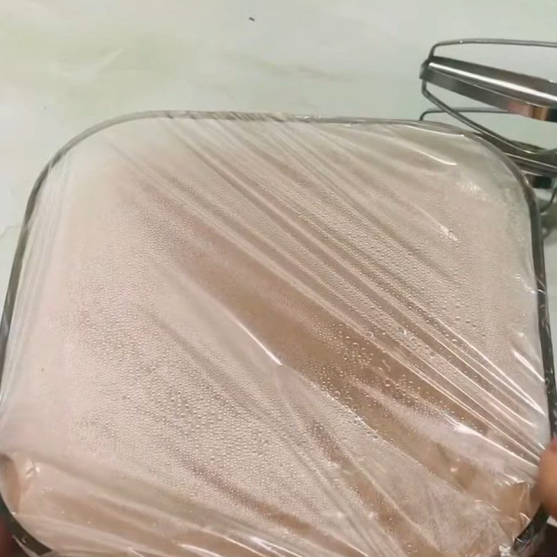 Step 5 Whipping the cream again Cocoa ice cream