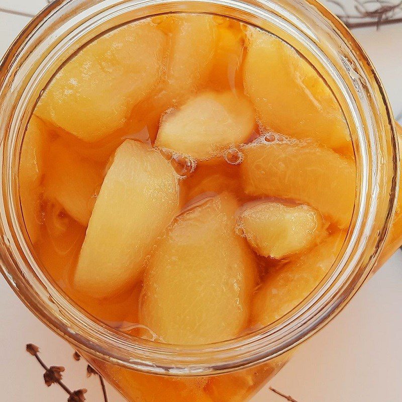 Step 5 Finished product of pickled peaches (recipe shared by users)