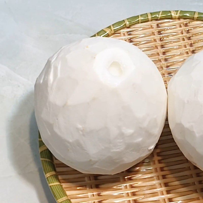 Step 4 Poured Mold Coconut Jelly Cut into Pieces