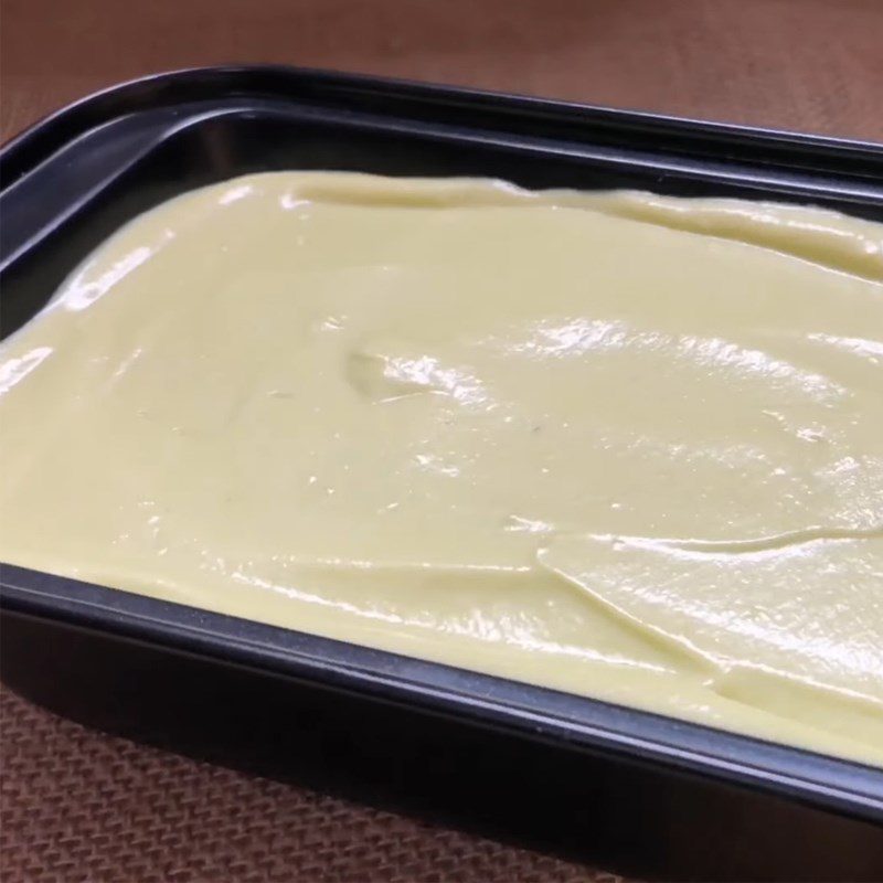 Step 5 Pour into molds and freeze Durian butter
