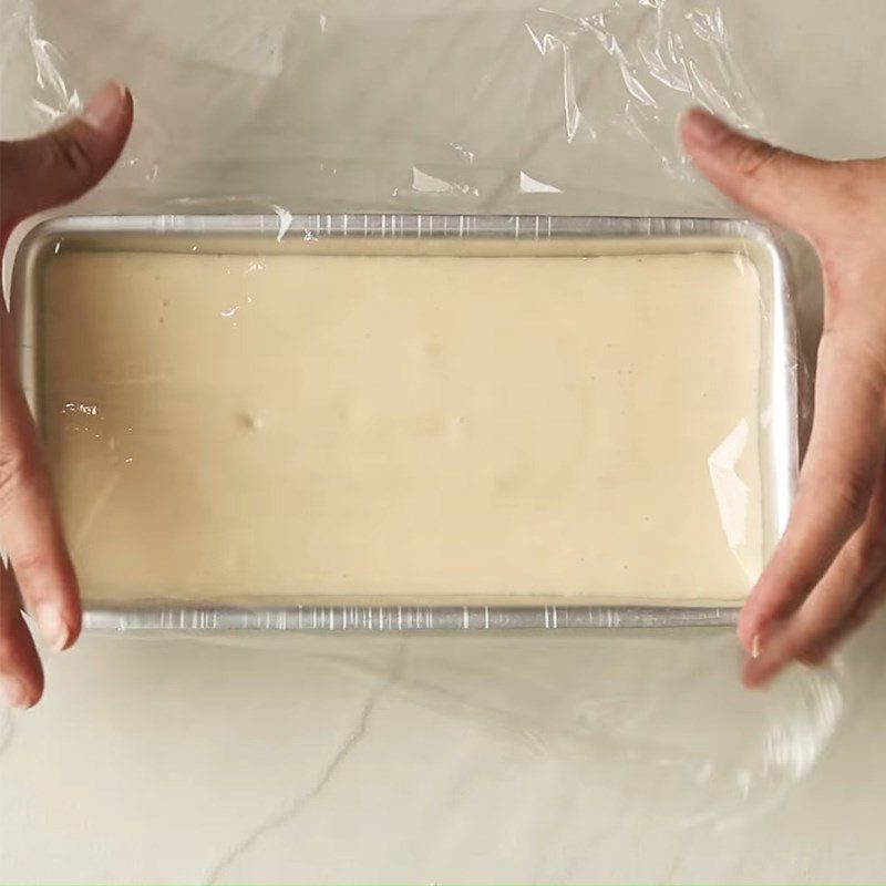Step 4 Pour into molds and make ice cream Cheese ice cream