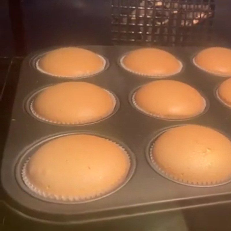 Step 4 Pouring and Baking the Cake Condensed Milk Sponge Cake