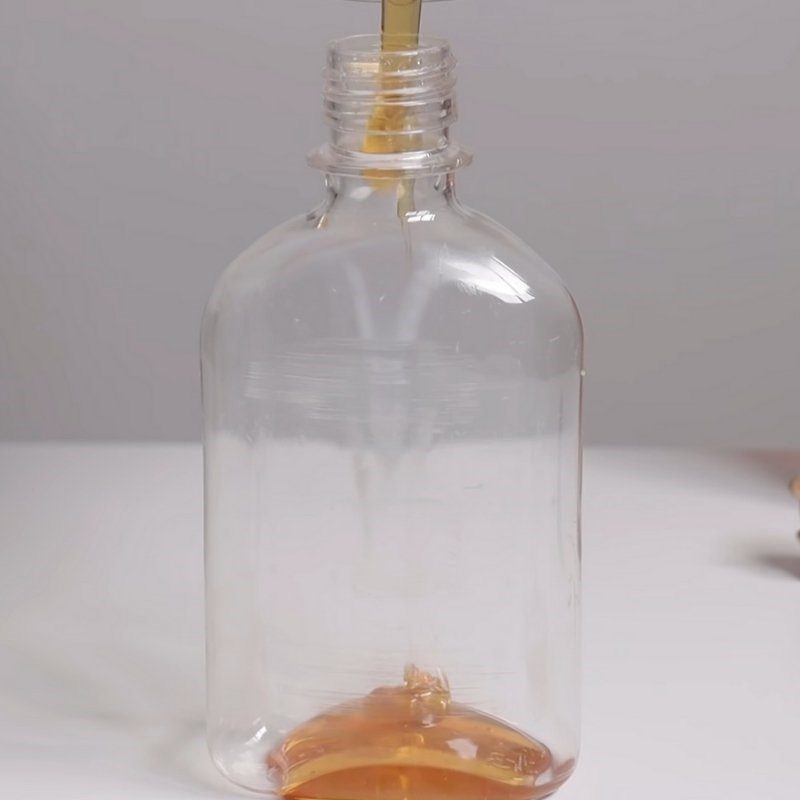 Step 2 Pour the honey into a bottle and chill Honey Jelly from honey