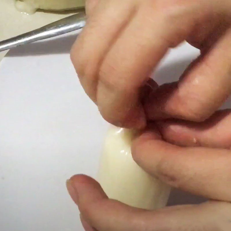 Step 4 Fill into bags and freeze Soursop ice cream
