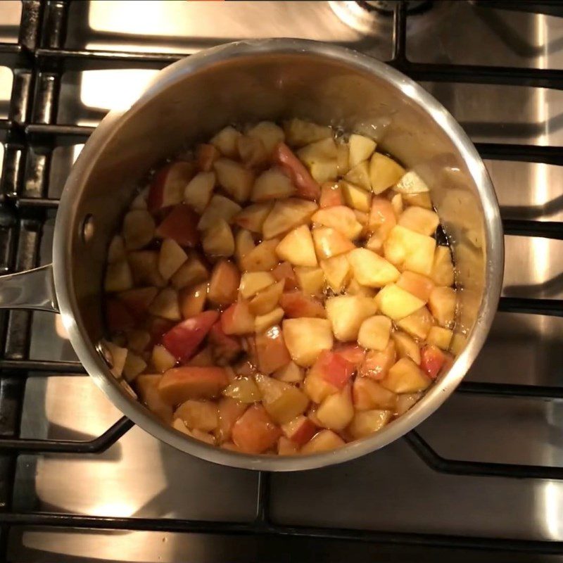 Step 2 Make apple syrup Apple syrup