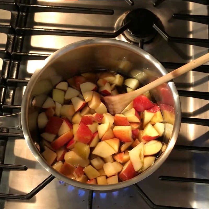 Step 2 Make apple syrup Apple syrup