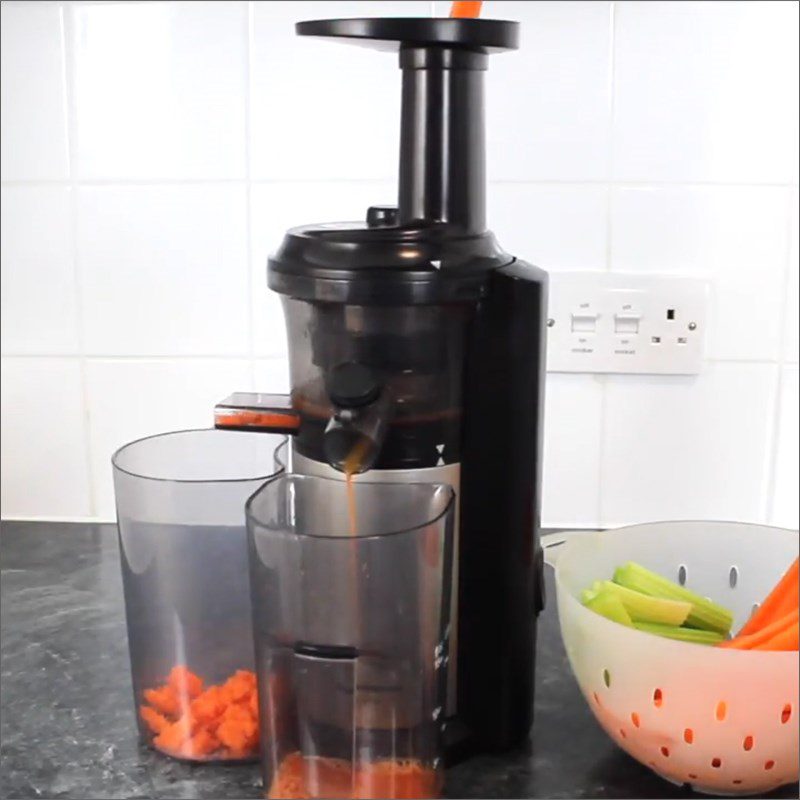 Step 2 Juice the Celery and Carrots Carrot Celery Juice