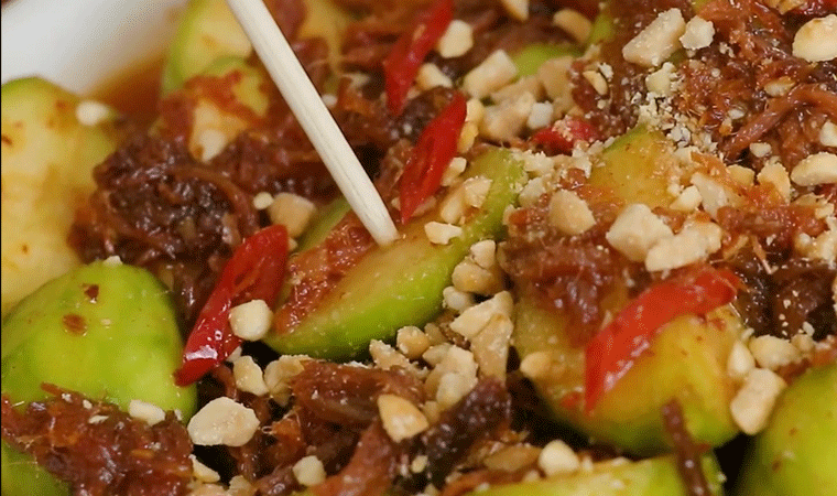 3 Ways to Make Delicious, Crunchy, and Unique Green Mango Salad that Everyone Loves 11 Dried beef green mango salad