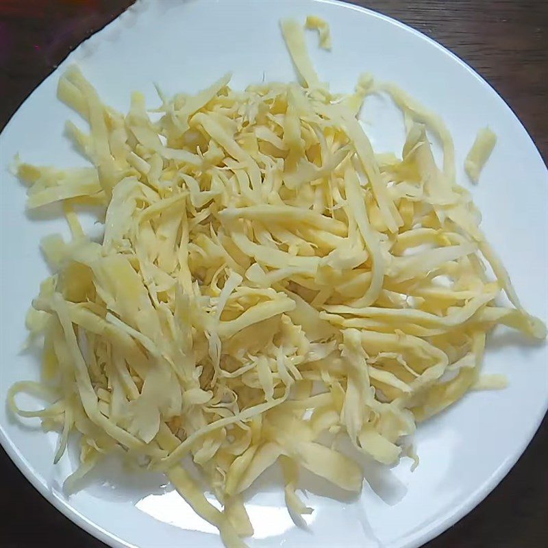 Step 1 Prepare the Bamboo Shoots for Dried Fish Bamboo Shoot Salad