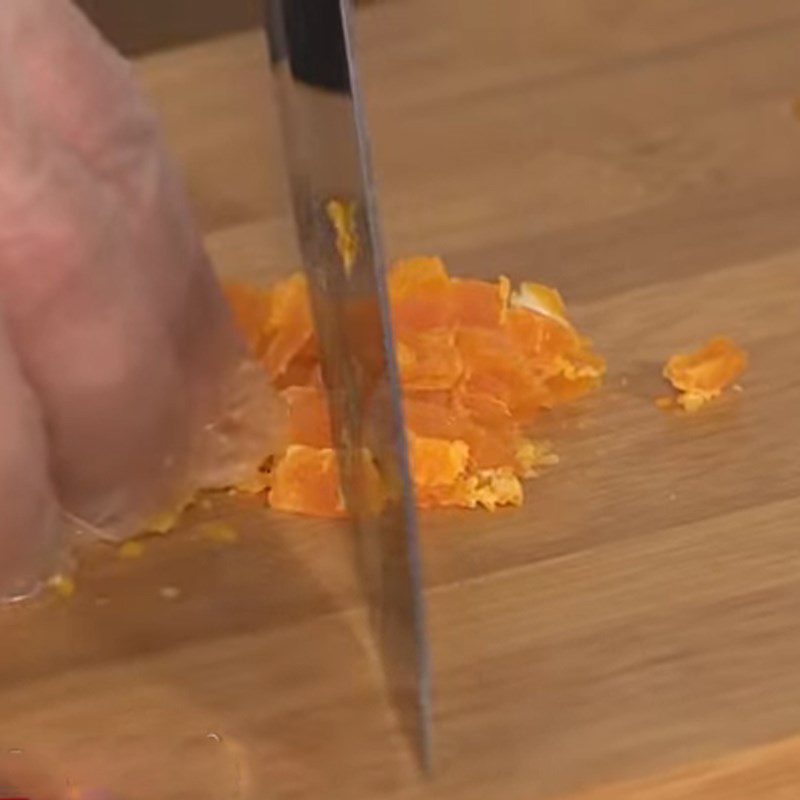 Step 2 Prepare salted egg Salted egg jelly salad