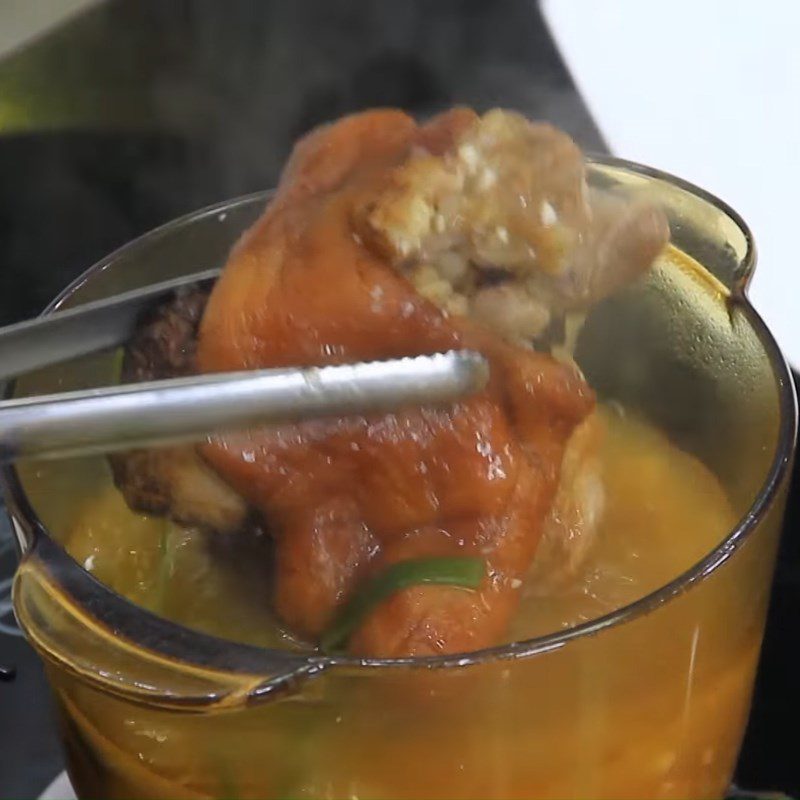 Step 5 Braised Pork Leg Hairy Leg Braised