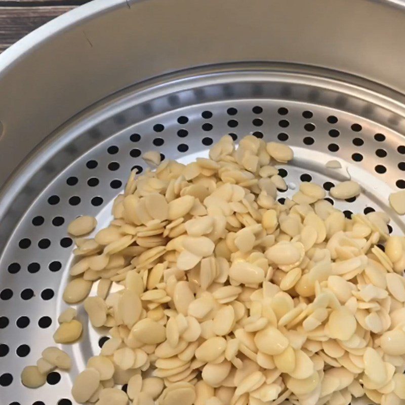 Step 2 Steam the beans Mung Bean Dessert