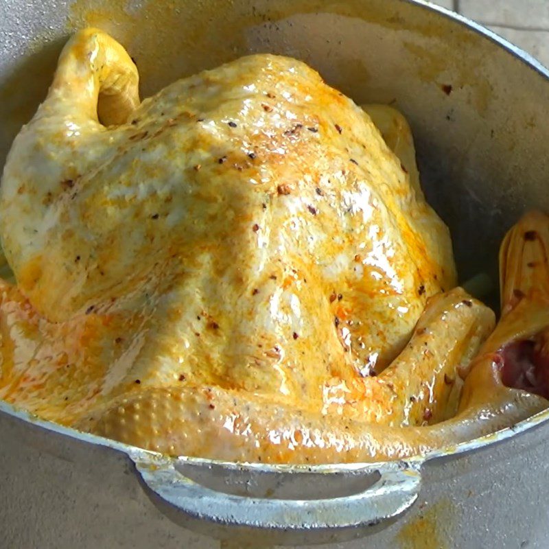 Step 4 Steamed Duck with Salt