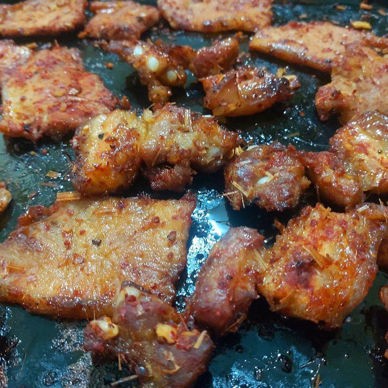 Step 4 Completion Sun-dried pork belly