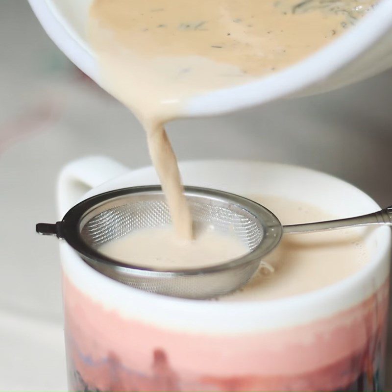 Step 3 Completion Royal Honey Milk Tea