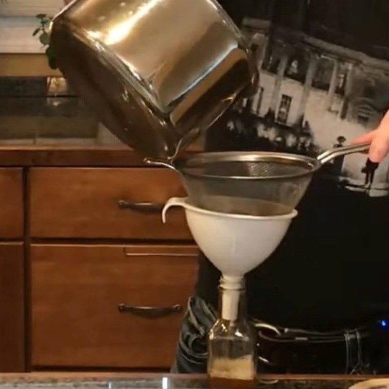 Step 3 Completion Apple syrup