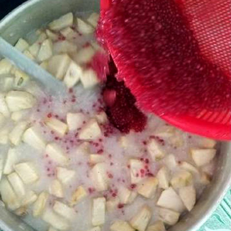 Step 4 Completion Sake Red Tapioca Pearl