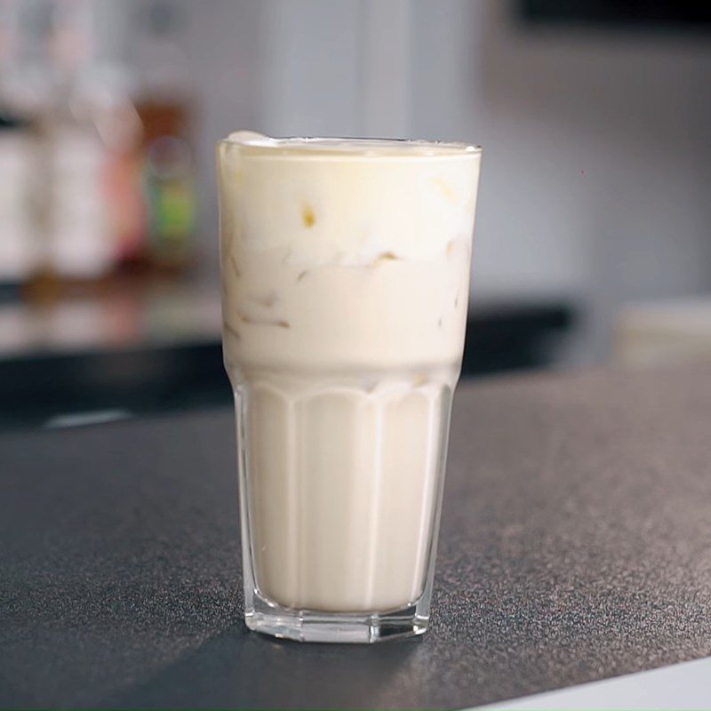 Step 3 Finished product Cream cheese milk tea (with cream cheese)